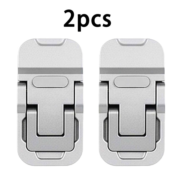 2pcs Portable Keyboard Riser, Self-Adhesive Mini Computer Stand for Most Keyboards
