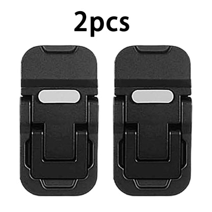 2pcs Portable Keyboard Riser, Self-Adhesive Mini Computer Stand for Most Keyboards