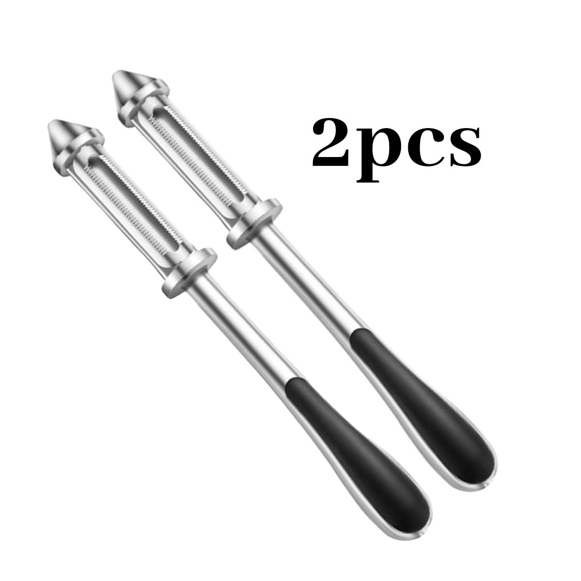 2pcs Zinc Alloy Vegetable Fruit Peelers - Kitchen Tool Home Cooking Food Preparation