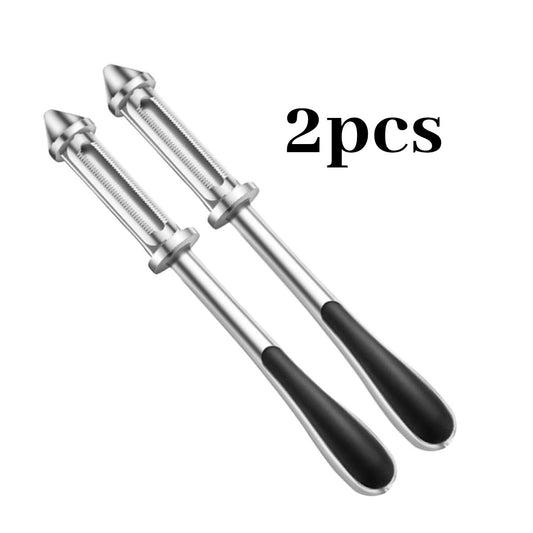 2pcs Zinc Alloy Vegetable Fruit Peelers - Kitchen Tool Home Cooking Food Preparation