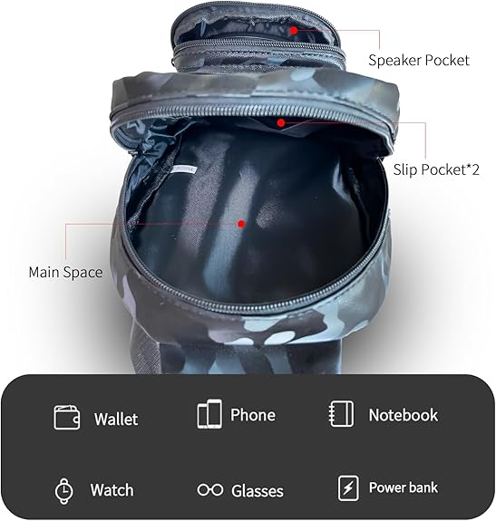 Outdoor Hiking & Leisure Speaker Chest Pack