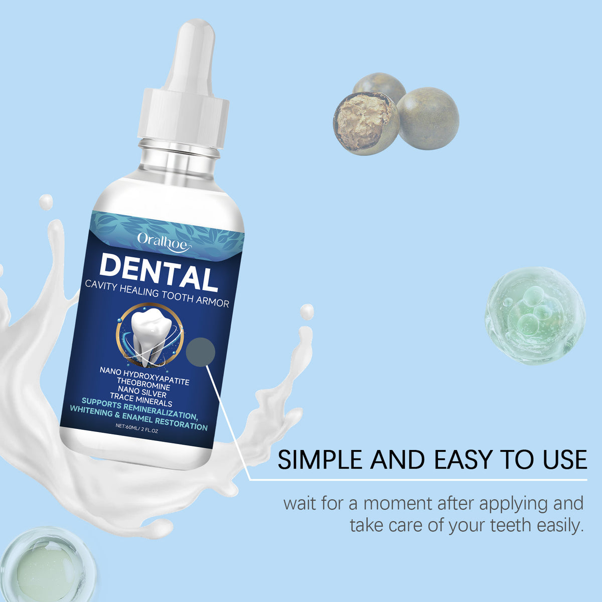 Deep Oral Care Essence – Natural Teeth Cleaning & Fresh Breath Dental Serum