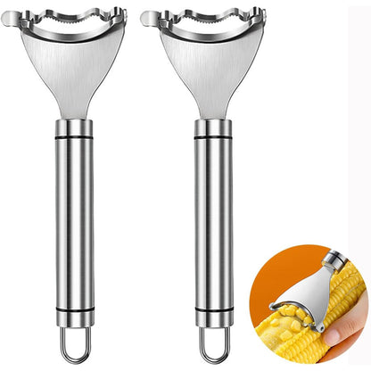 2Pcs Corn Planer Cutter Thresher Peele with Hand Protect