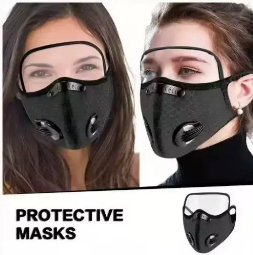 Carbon Filter Dust Mask Breathable | Reusable Detachable Adjustable