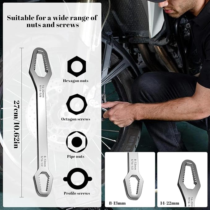 Universal Self-Tightening Torx Wrench