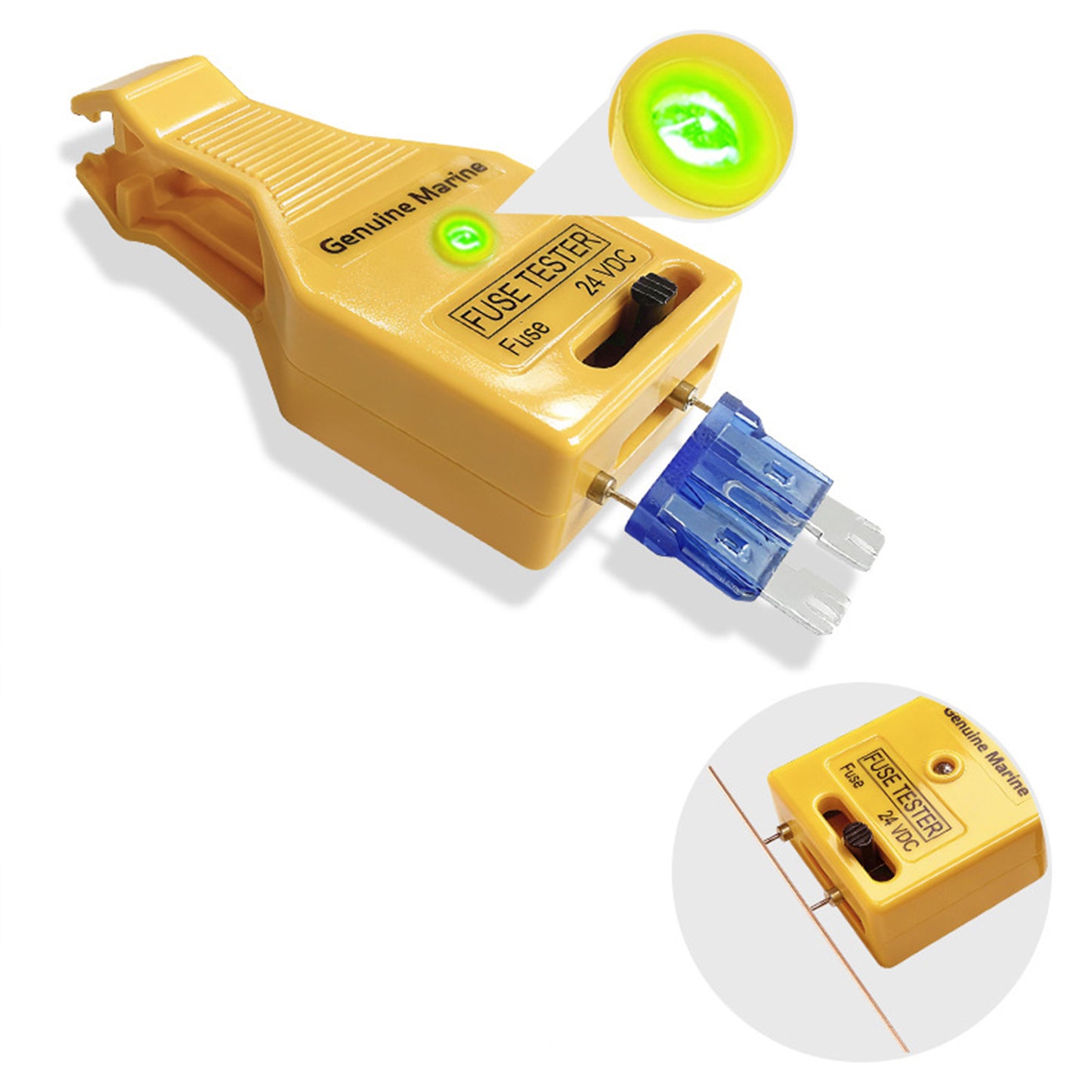 DC 24V Automotive Blade Fuses Tester and Puller Check