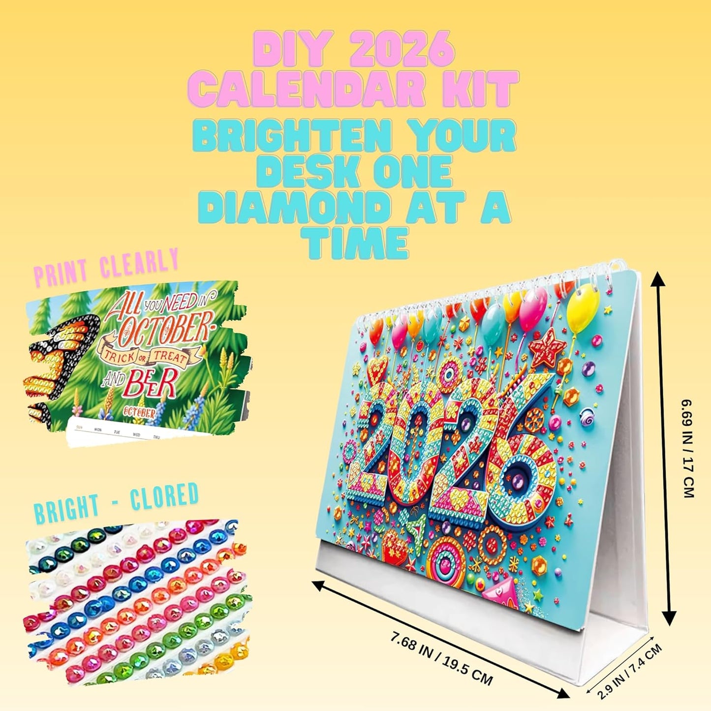 DIY Diamond Art Calendar