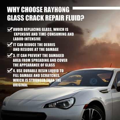 Windshield Crack Repair - Rayhong Car Windshield Crack Repair Kit