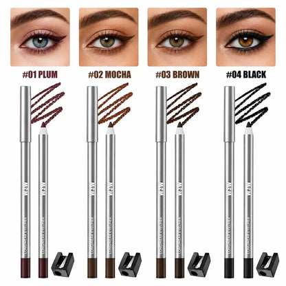 Eye Pencil Eyeliner, Waterproof & Smudge-Proof Longwear Formula for Flawless