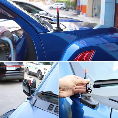 Vehicle Antenna – Aluminum Alloy Replacement Antenna (Gasket Included)