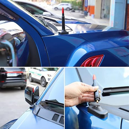 Vehicle Antenna – Aluminum Alloy Replacement Antenna (Gasket Included)