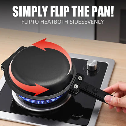 Double-Sided Non Stick Frying Pan Skillet