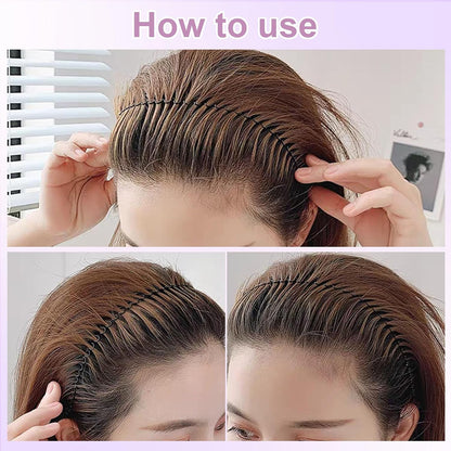 6PCS Hair Finishing Fixer Waver Comb