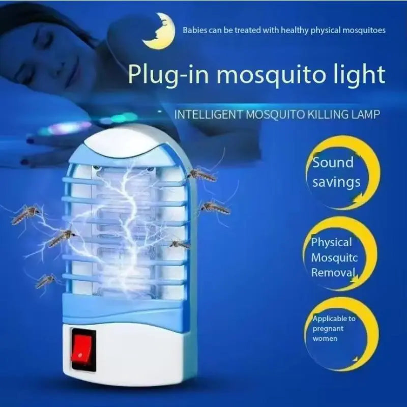 2-Pack Plug-In Blue Light Electronic Bug Zapper