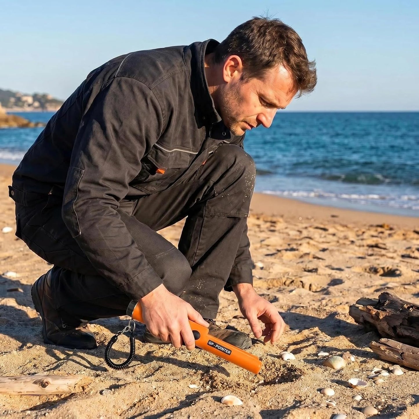 Handheld Metal Detector Pinpointer - With Buzzer/Vibration Alerts
