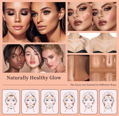 3Pcs Cream Contour Sticks Kit