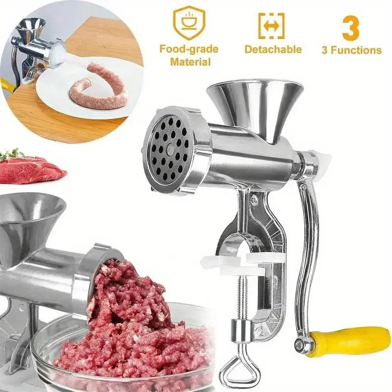 Meat Grinder Manual Mincer