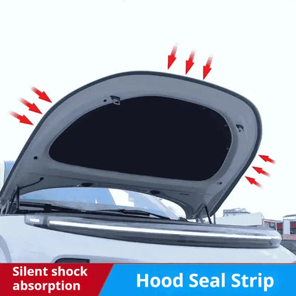 Double-layer self-adhesive rubber automotive weatherstrip