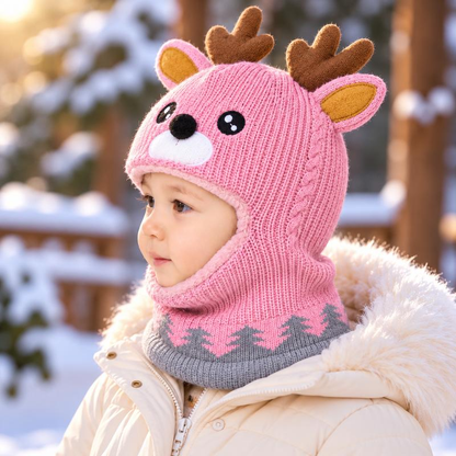 Cute Knitted Winter Hat for Children
