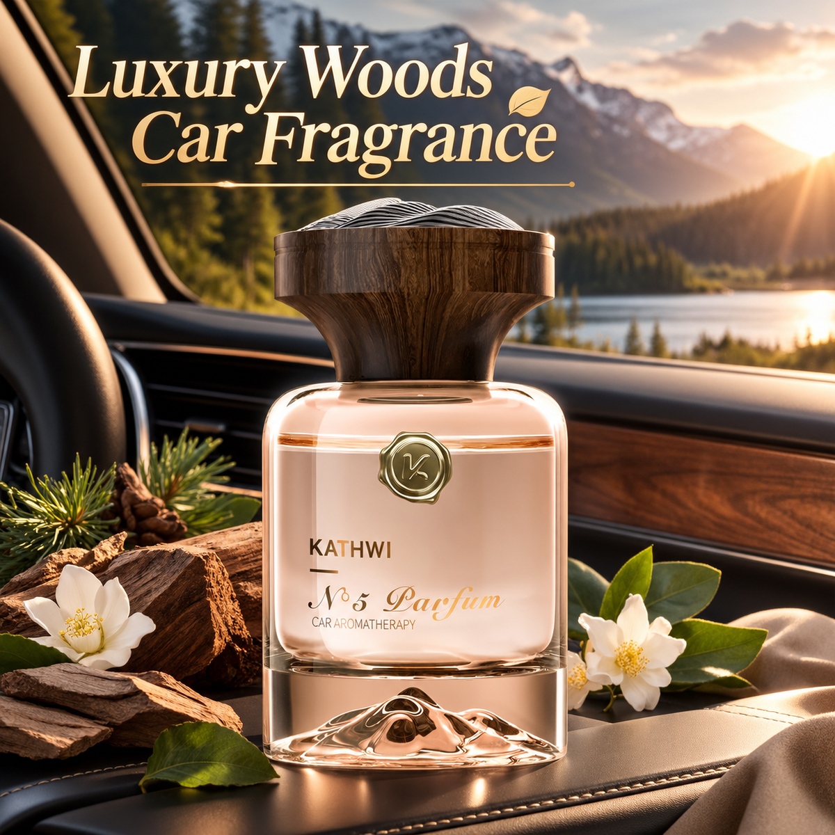 Luxury Mountain Forest Car Fragrance