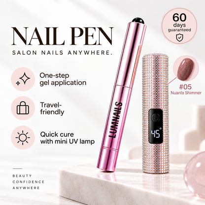 4PCS Portable Nail Pens Set