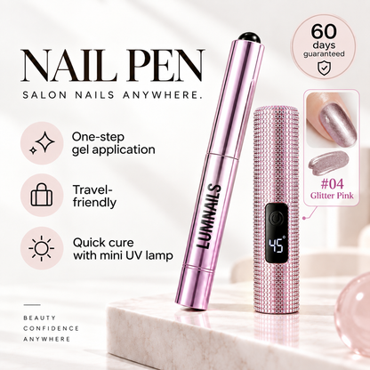 4PCS Portable Nail Pens Set
