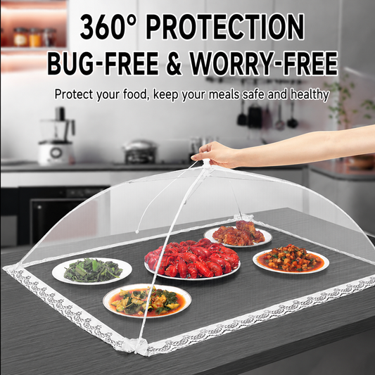 Foldable Anti-Fly Food Cover