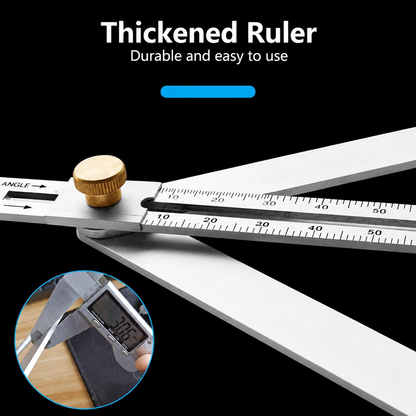 Multi-angle measuring tool, suitable for carpenters