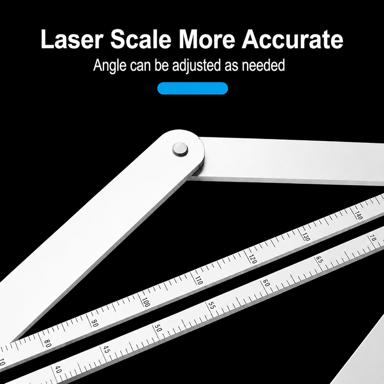 Multi-angle measuring tool, suitable for carpenters