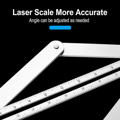 Multi-angle measuring tool, suitable for carpenters