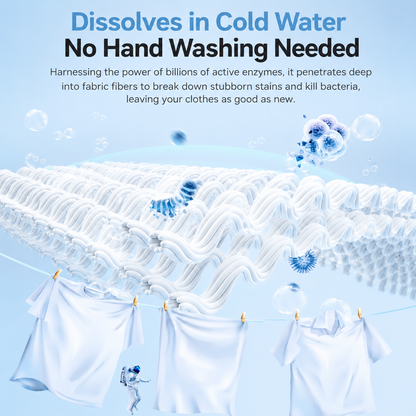 Bio-Enzyme Oxygen-Activated Bubble Laundry Powder