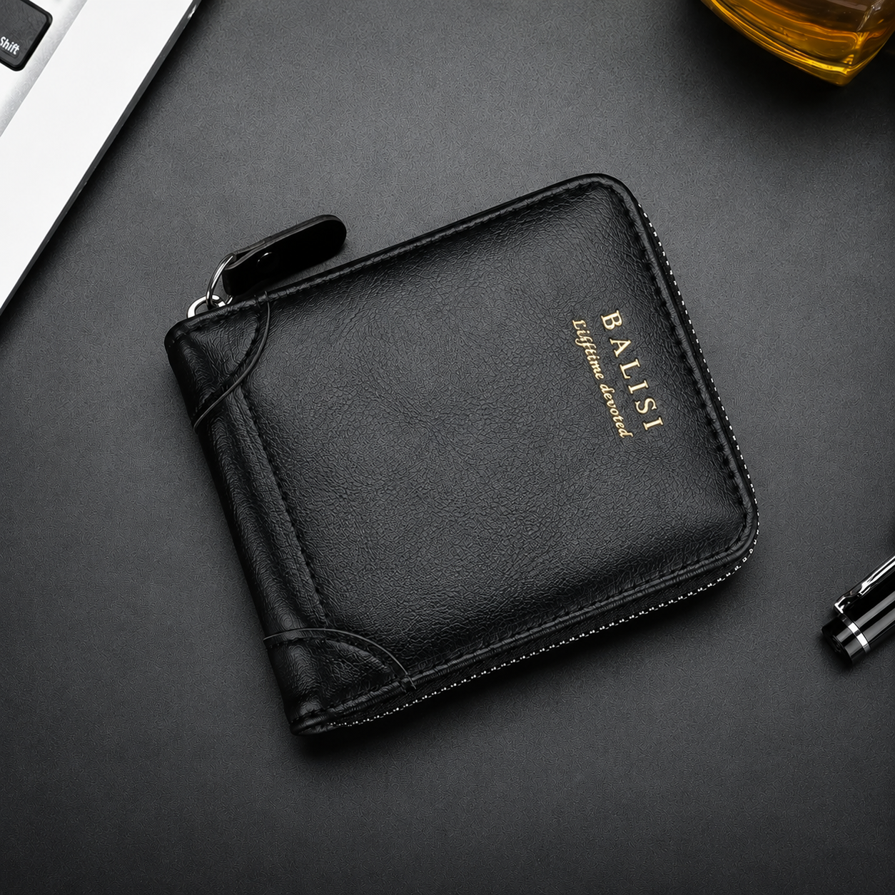 New Men's Vintage Short Wallet – High-Quality Business Wallet