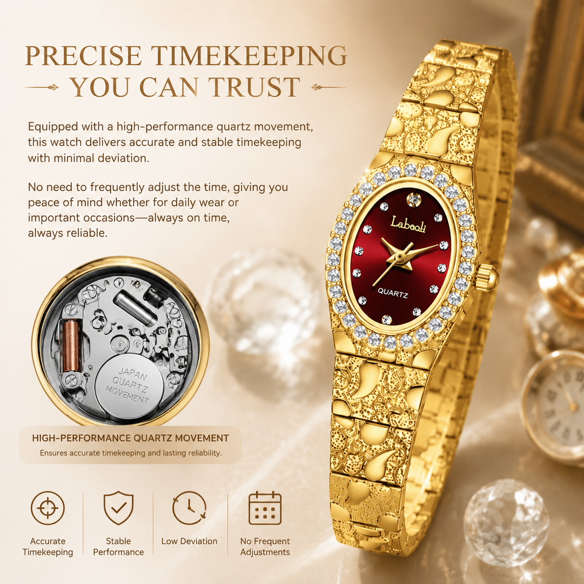 Elegant Women's Fashion Quartz Watch