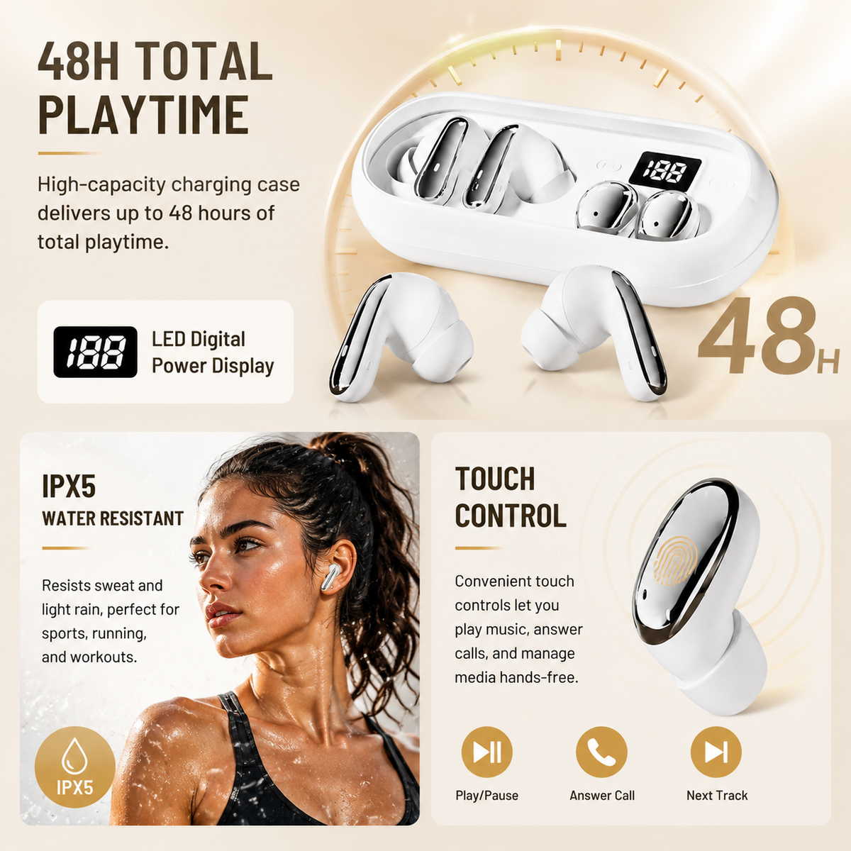 Smart Dual-Headset System (One-to-Two)