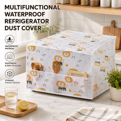 Multifunctional Waterproof and Dustproof Refrigerator Cover