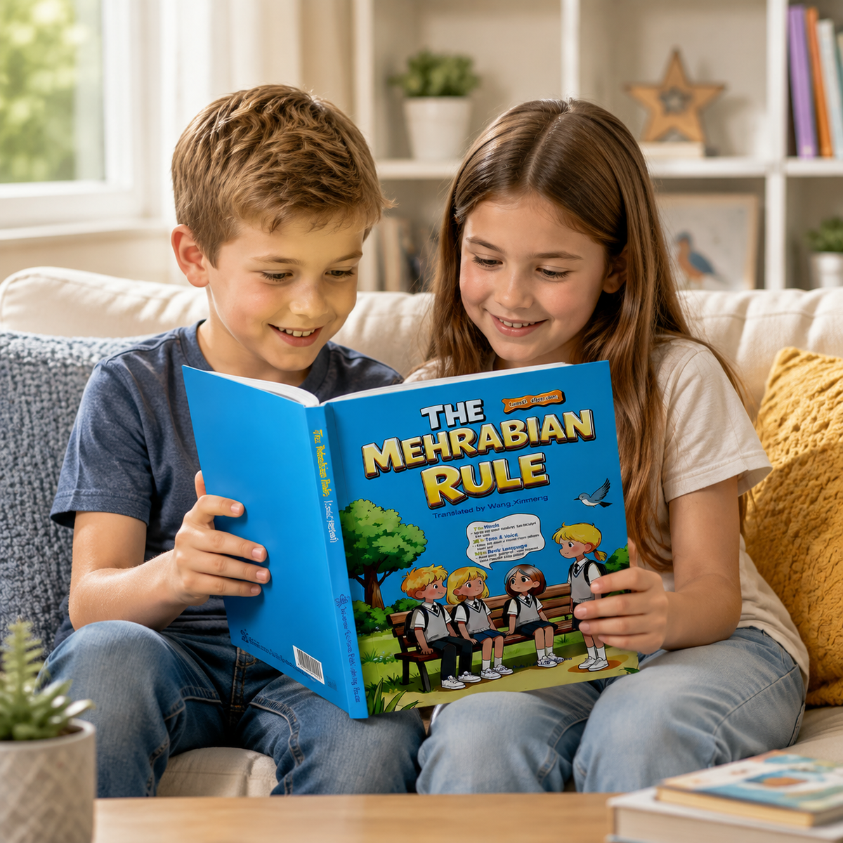 The Mehrabian Rule Comic Book — Teach Kids Body Language