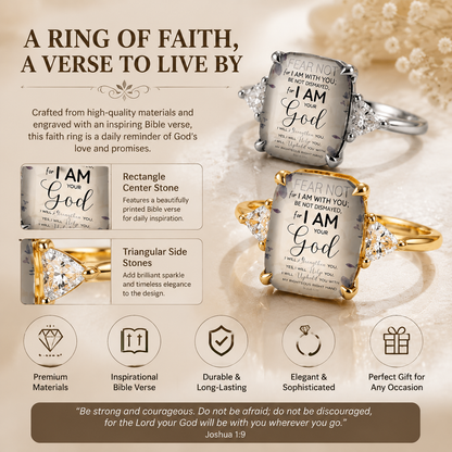 Women's Faith Scripture Ring