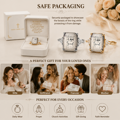 Women's Faith Scripture Ring