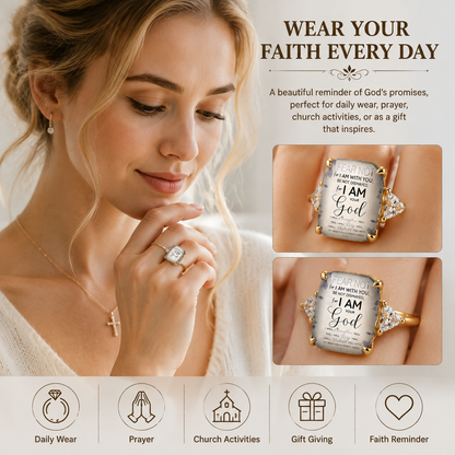 Women's Faith Scripture Ring