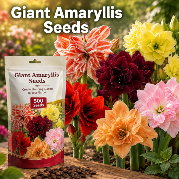 Hippeastrum Seeds - Giant AmaryllisBlooms