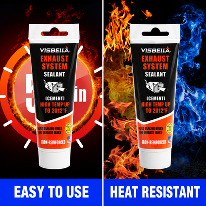 Non-Slumping Auto Exhaust System Sealant - Professional Car Repair Tool for Muffler