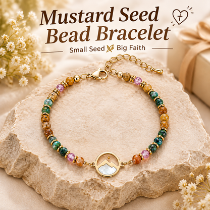 Women's Mustard Seed Beaded Bracelet