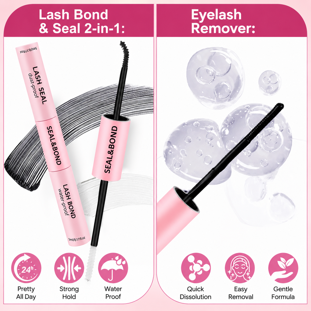 Natural Lash Clusters Kit,Wispy Individual Lashes for Daily Wear