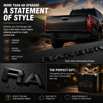 Ford Ranger Tailgate Lettering Kit