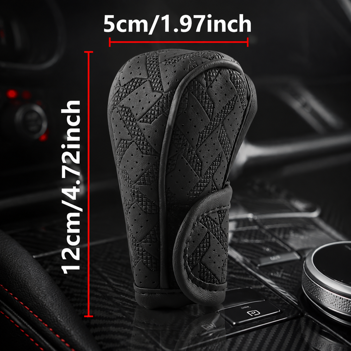 2PCS Car gear shift cover