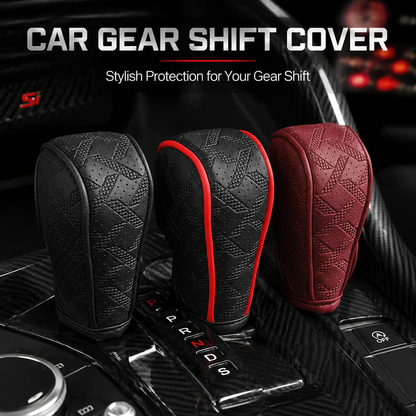 2PCS Car gear shift cover