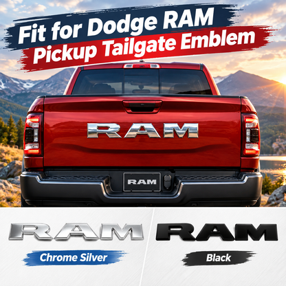 Suitable for Dodge RAM tailgate 3D emblem