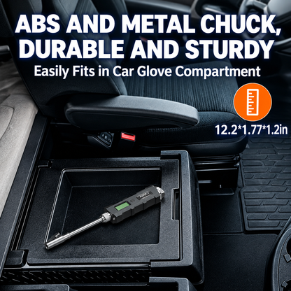 Digital Tire Pressure Gauge - 230 PSI Wide Range Heavy