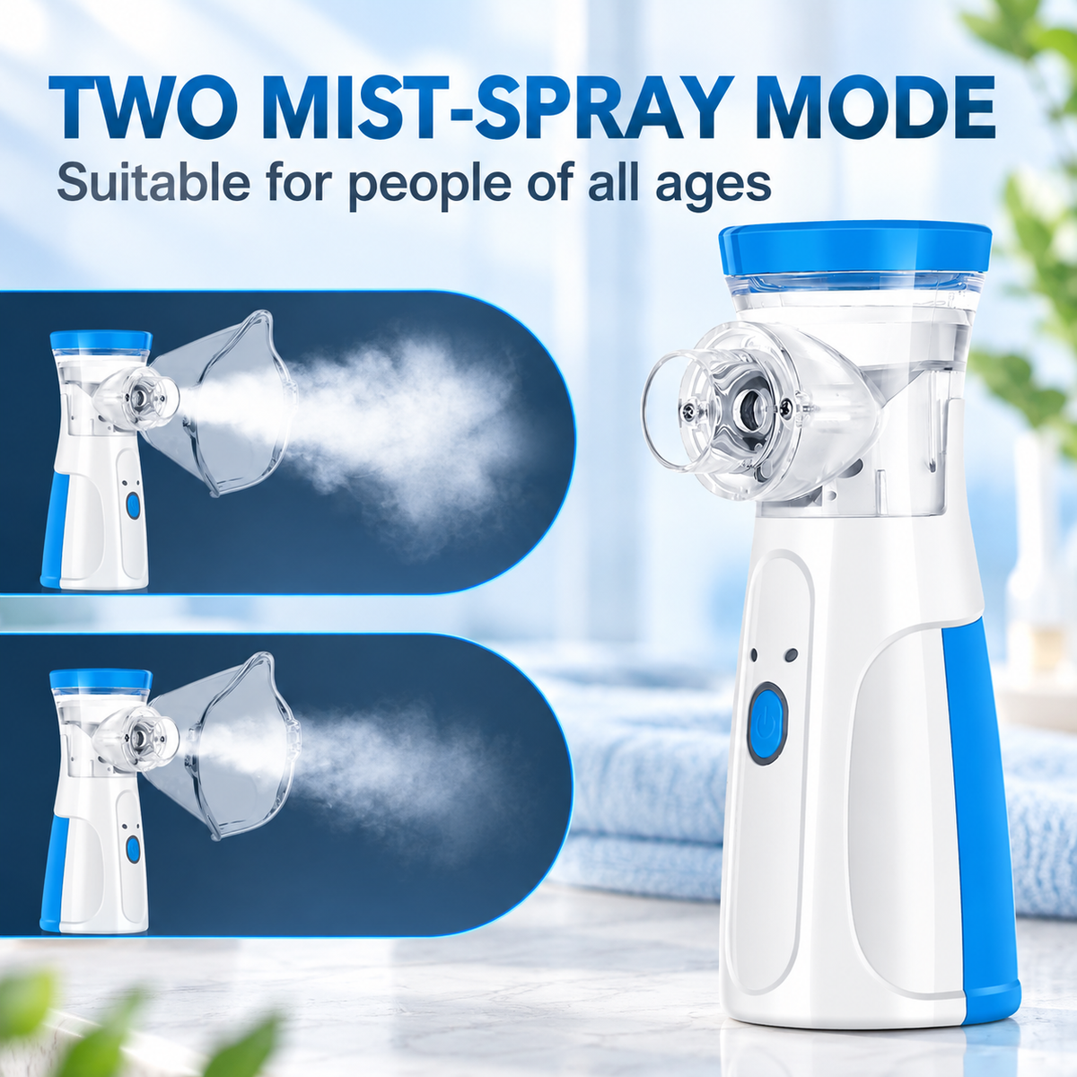 Portable Ultrasonic Mesh Nebulizer