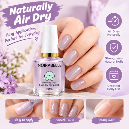 2PCS Lilac-Pink Mirror-Effect Nail Polish